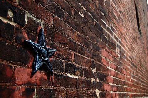 antique metal star from house construction|metal star bolts for old buildings.